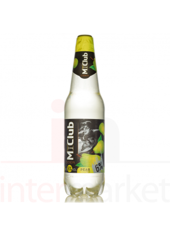 Sidras MyClub kriaušių skonio 6% 1L